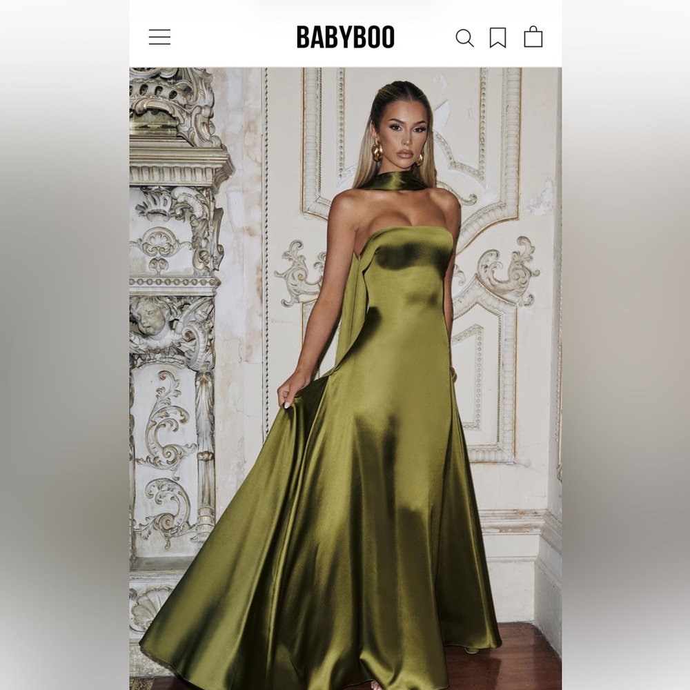 Babyboo Olive MORVEN Satin Gown